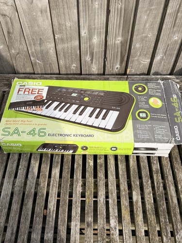 Casio sa46 electronic tabletop - casio,