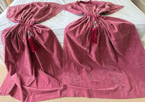 Vintage 1980s curtina velour - vintage,
