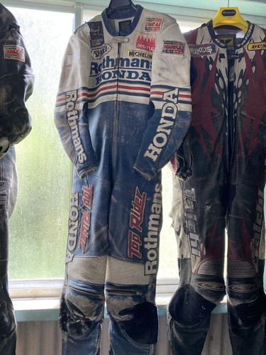 Rothmans honda racing - rothmans, leather