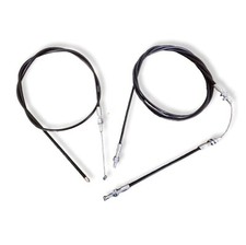 Triumph STAG * HOOD RELEASE CABLE SET to pop up tonneau NEW - hood frame stowage