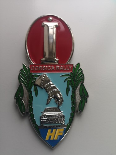Lancia rally badge set - rally,
