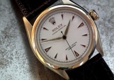 1950's Gold Rolex Oyster semi-