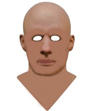 Realistic Latex Mask Overhead Halloween Old Man Mask Fancy Dress Accessory Men