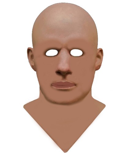 Realistic latex mask overhead - realistic,