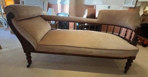 Antique double ended chaise - antique,