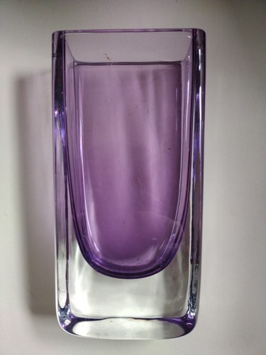 Galway amethyst block vase - galway,