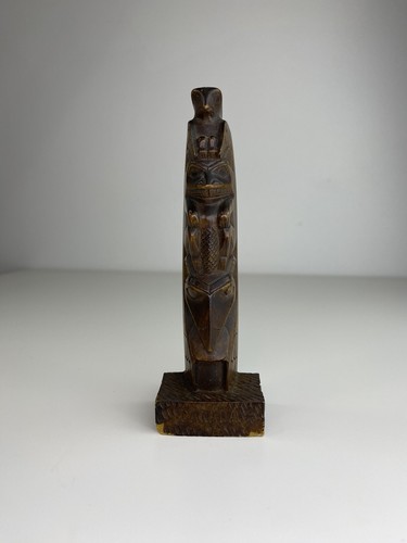 Tribal black resin - resin, totem