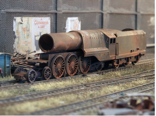 Scrapyard locomotive oo - locomotive,
