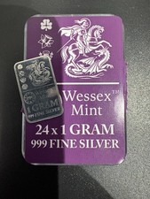 Wessex Mint 1g Silver Bar