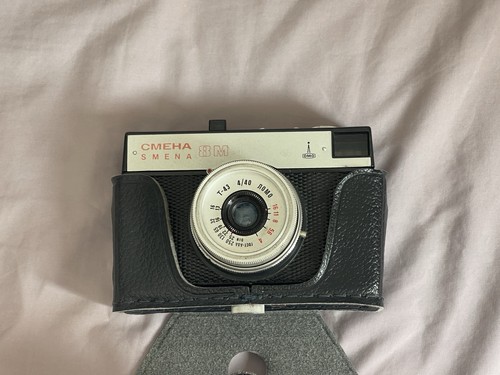 Smena 35mm film camera - film, +