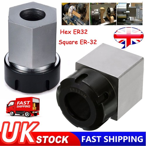 Square hex er32 collet - square,
