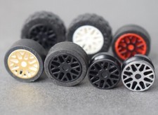 Lego 93595 50945 92409 Wheels Tires Pack of 4