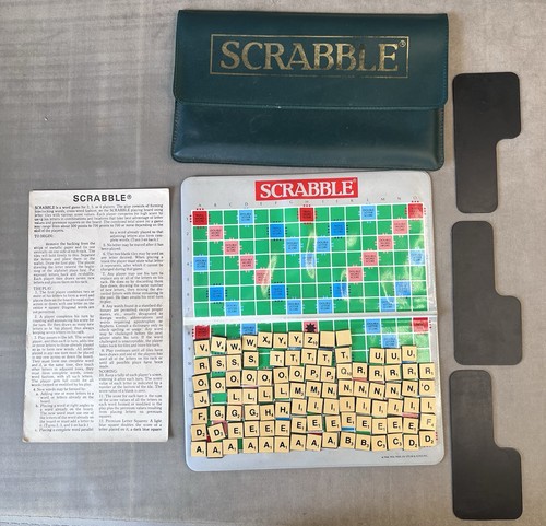 Scrabble 1955 vintage - vintage, travel