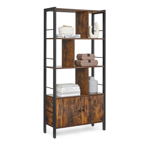 Rustic tier bookcase - rustic,