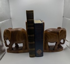 Vintage Hand Carved Elephant