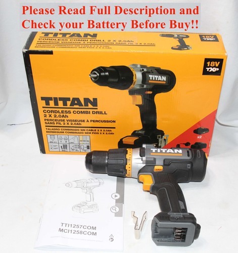 Titan tti1257com 18v cordless - tti1257com,