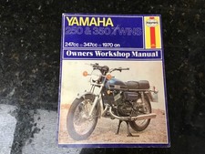 YAMAHA YDS7, RD250 & YR5, RD350 Twins 1970 On  SERVICE REPAIR MANUAL BY HAYNES