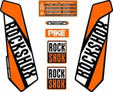 ROCKSHOX PIKE 2016 FORK DECALS  Stickers