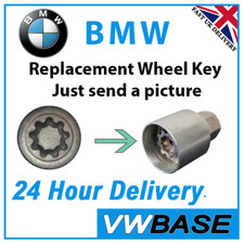 for BMW Wheel Nut Key Security Master Locking Lock Bolt UK Matching LWNK