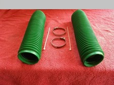 Suzuki TSR125 '89-'96 FORK GAITORS.Green.NEW