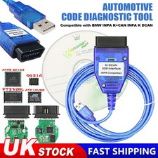 K+DCAN OBD2 Cable w/Switch For