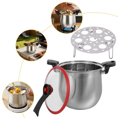 Deep stainless steel stock - deep,