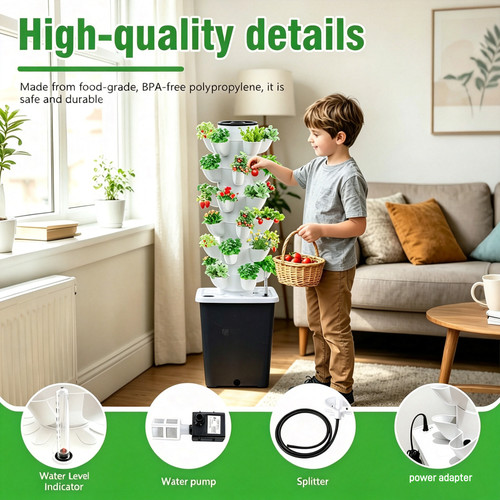 Hydroponics growing system - system, 30