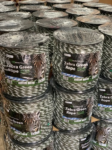 6mm zebra green - green, power