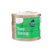 200m Jute String Natural Twine