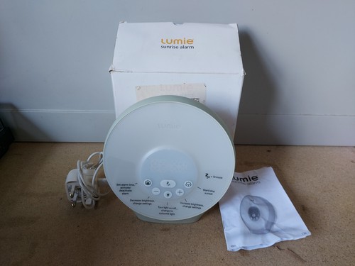 Lumie sunrise alarm clock - lumie,