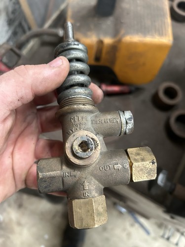 Pressure washer relief valve - washer,