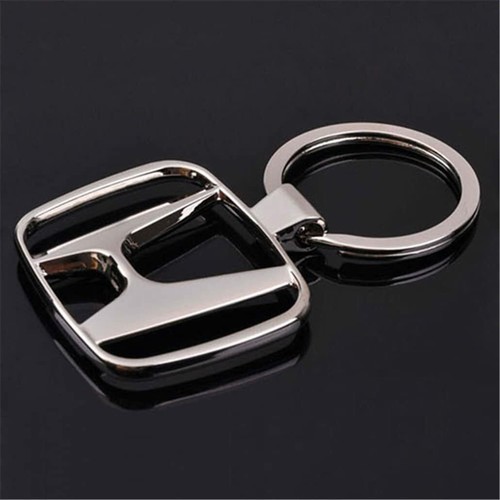 Honda keyring metal - keyring, chrome