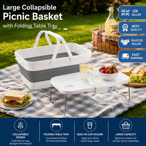 Large collapsible picnic - large,