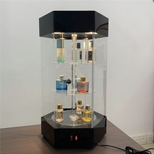 Rotating acrylic display case