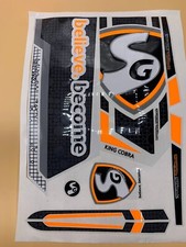 Cricket bat sticker 3d