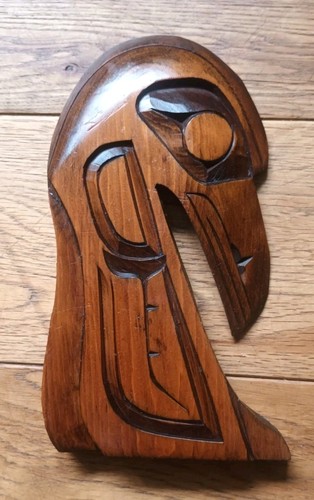 Vintage carved kwakiutl - kwakiutl, ravens