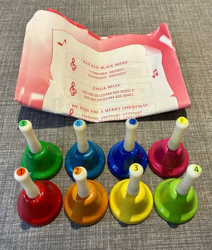 Musical handbells bell set - musical,