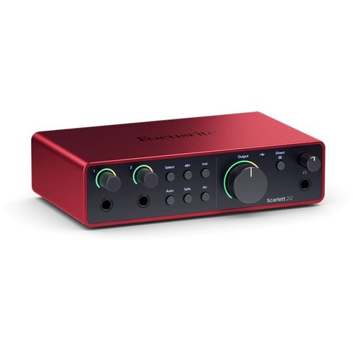 Focusrite scarlett 2i2 4th - scarlett,