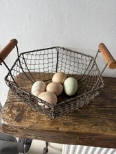 VINTAGE FRENCH WIRE BASKET