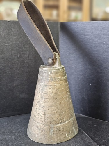 Vintage triple cow bell - vintage,