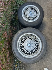 15 Inch BMW BBS Rims with Centre Caps Set of 4 Including Spare Wheel and Tyre
