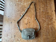 FAT FACE GREEN LEATHER