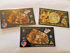 NEVADA GOLD NUGGETS SET OF 3