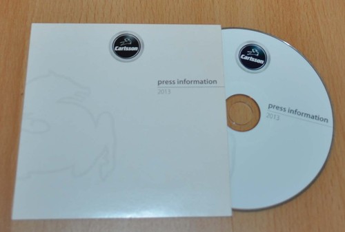 Carlsson 2013 media kit - carlsson, cd