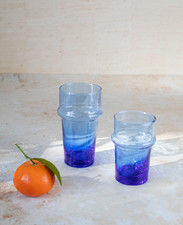 Recycled Beldi Glass Set of 6