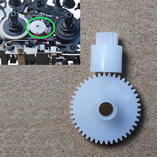 Tape deck drive gear - tape,