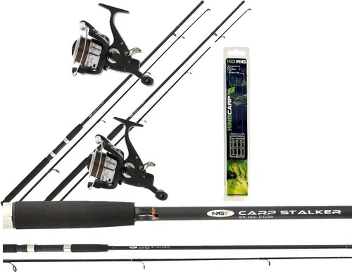 Carp stalker fishing - stalker, rods