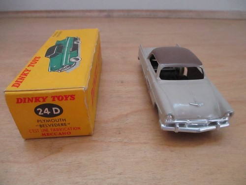 Dinky toys 24d - dinky, plymouth