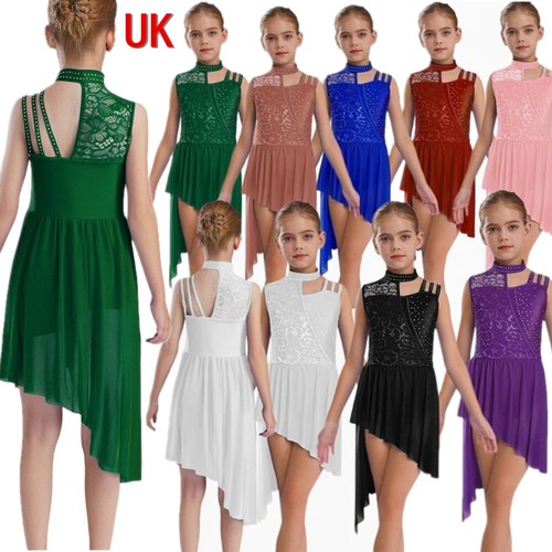Girls lyrical dance dress - uk,