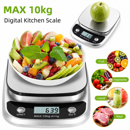 10kg kitchen scales digital - 10kg,